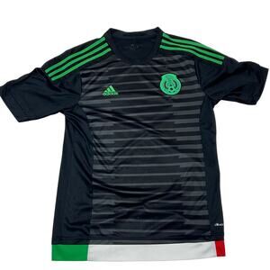 Adidas Mexico National Soccer Team 2015 / 2016 Home Jersey Mens Medium Used